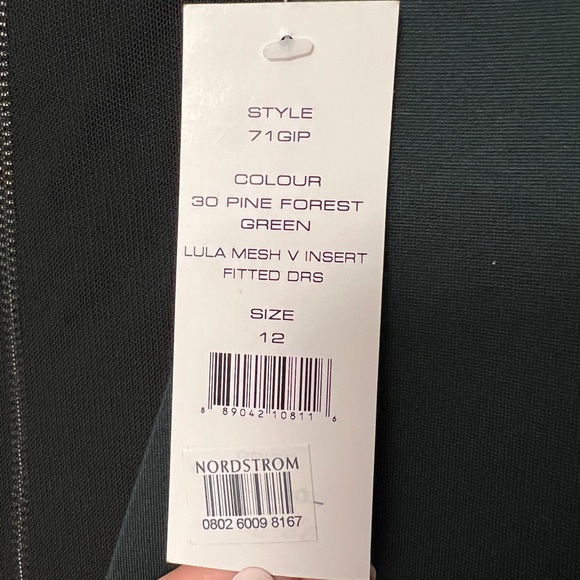 French Connection Lula Mesh V-Neck Dress Size 12 - Picture 8 of 10